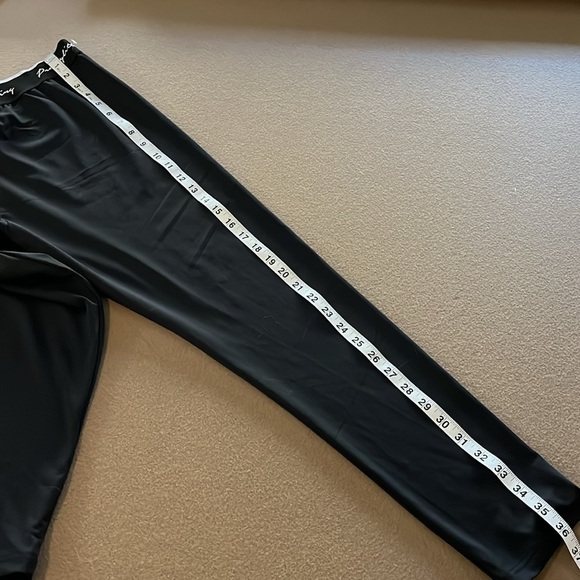 PLT PRETTY LITTLE THING Black Stretch Joggers - Size US 12 - Picture 8 of 10